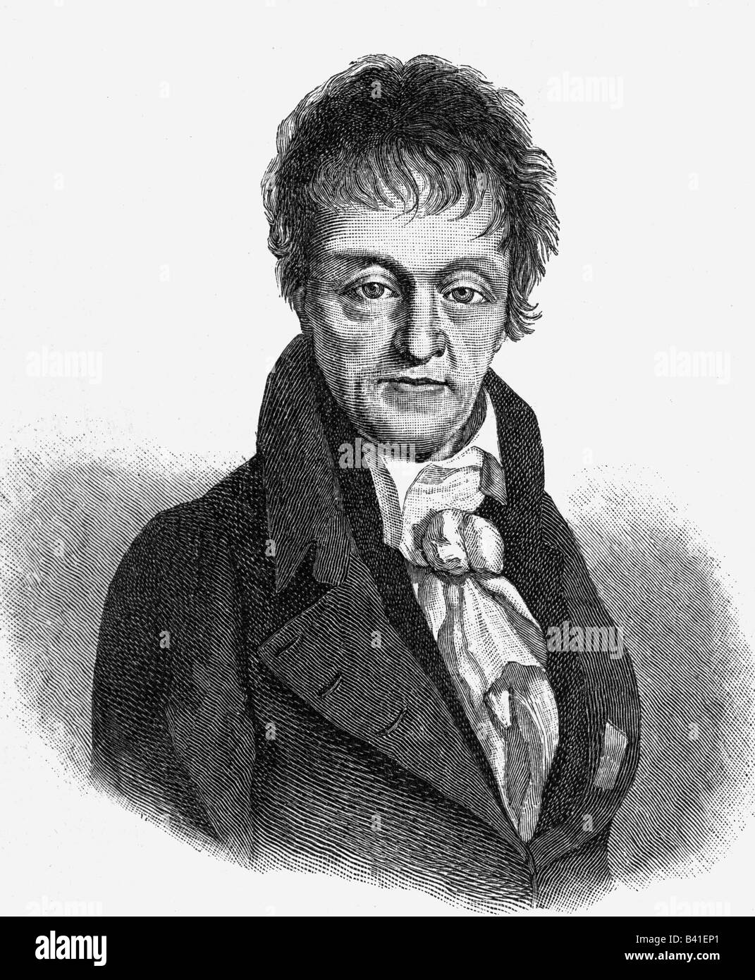 Carnot, Lazare Nicolas, 13.5.1753 - 3.8.1823, French politician, minister of war 1793 - 1795 and 1800 - 1801, portrait, steel engraving, 19th century, , Stock Photo
