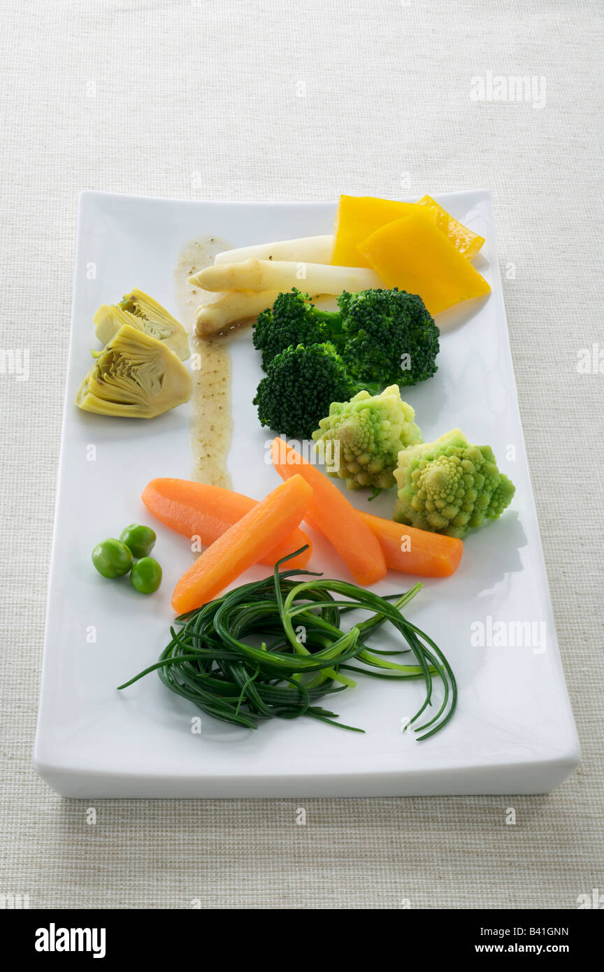 Side dish vegetables Stock Photo