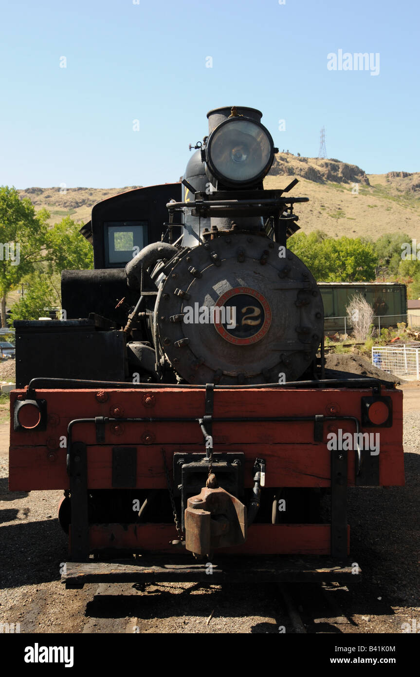 Lima Incorporated Works loco at the Colorado Railroad Museum