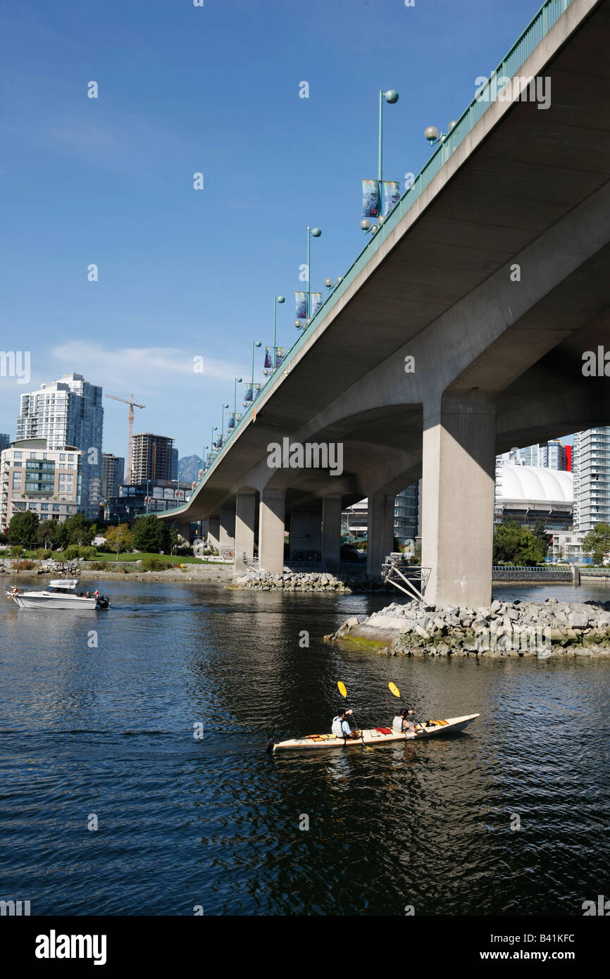 sea kayak in Vancouver BC Stock Photo Alamy