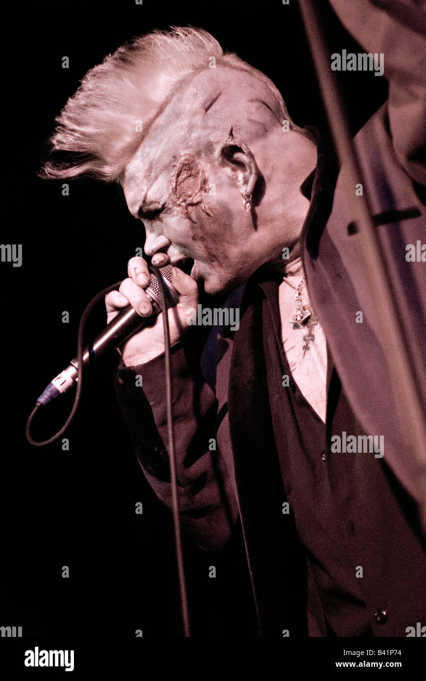 Demented are Go live at the 100 club, London Stock Photo