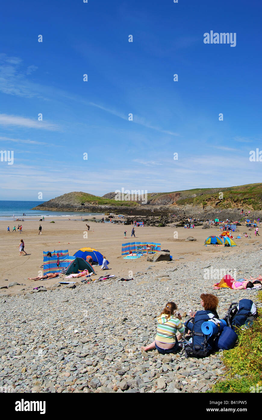 Whitesands Beach, Whitesands Bay, St.David's, Pembrokeshire Coast
