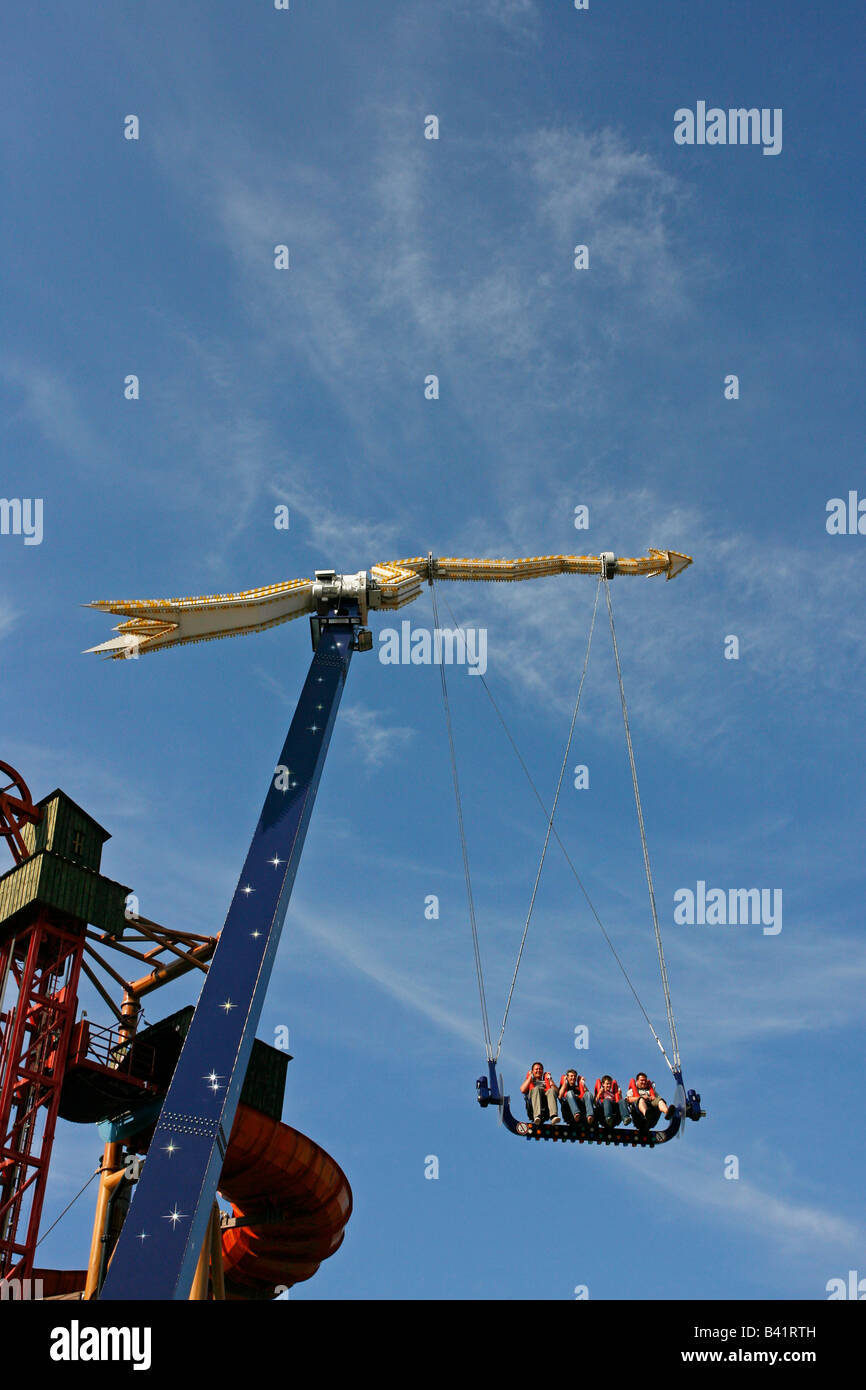 Ride at a funfair Stock Photo - Alamy