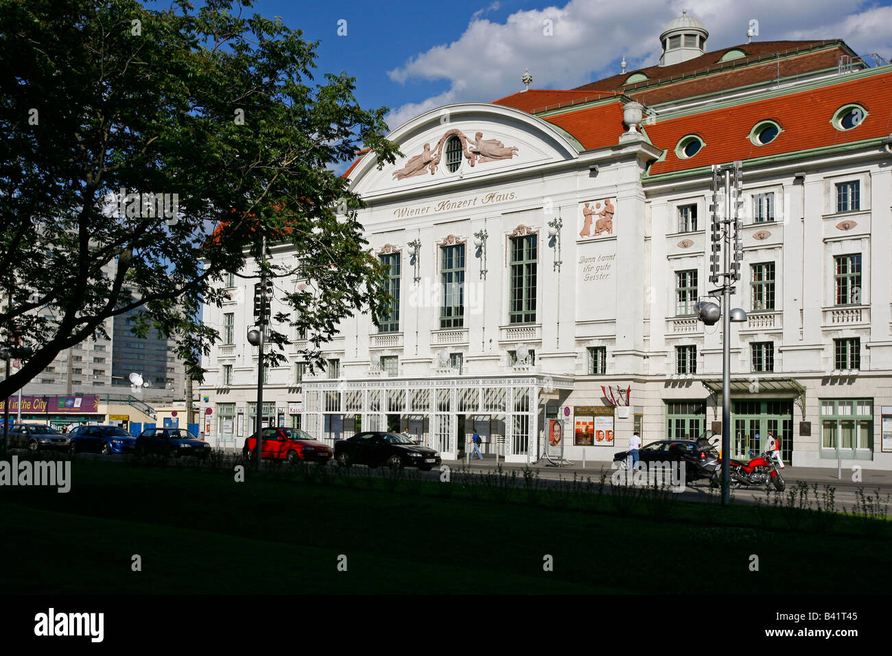 Wiener Konzert Haus Vienna Austria Stock Photo