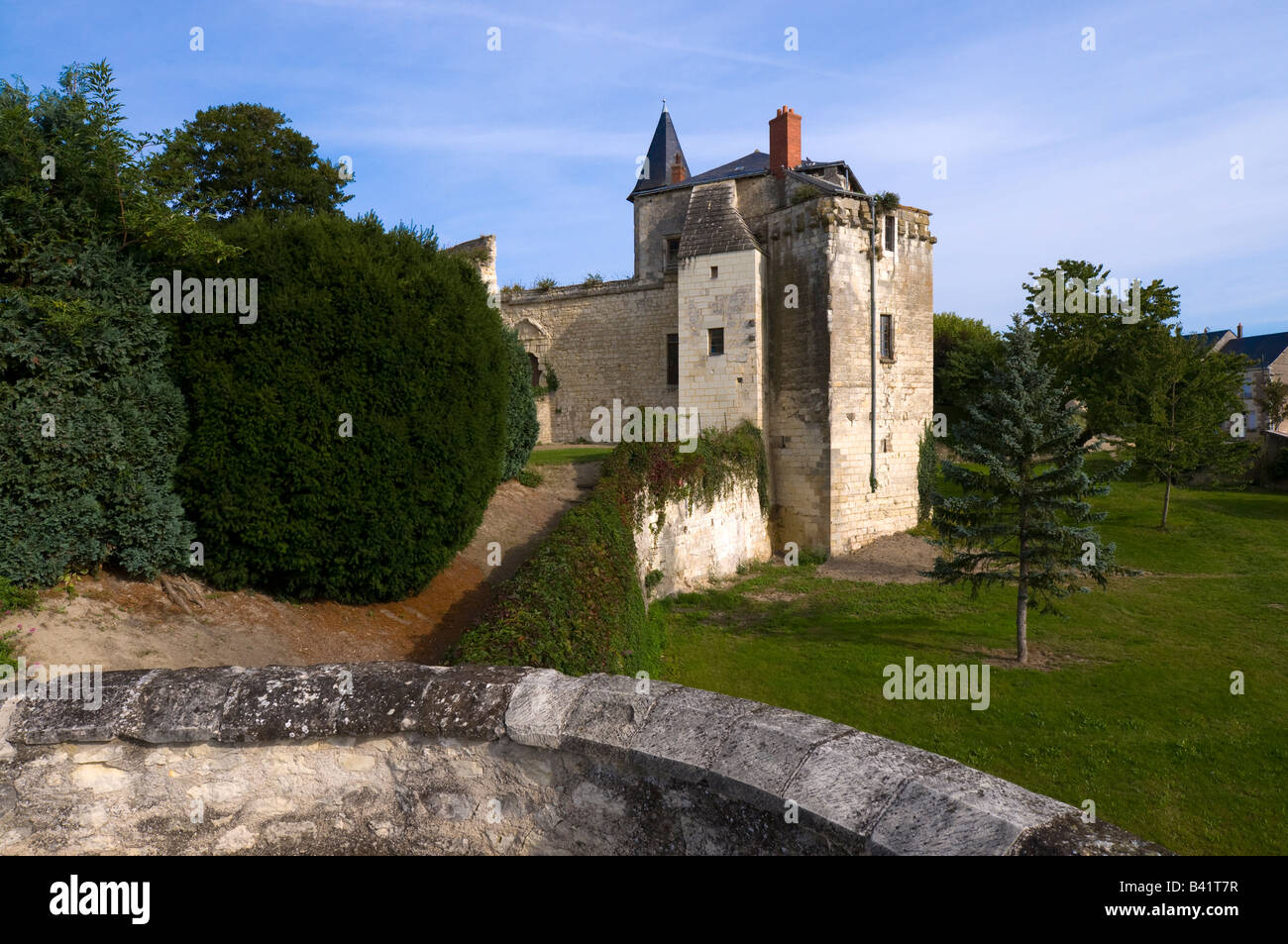 Sainte-Maure-de-Touraine castle, France. Stock Photo