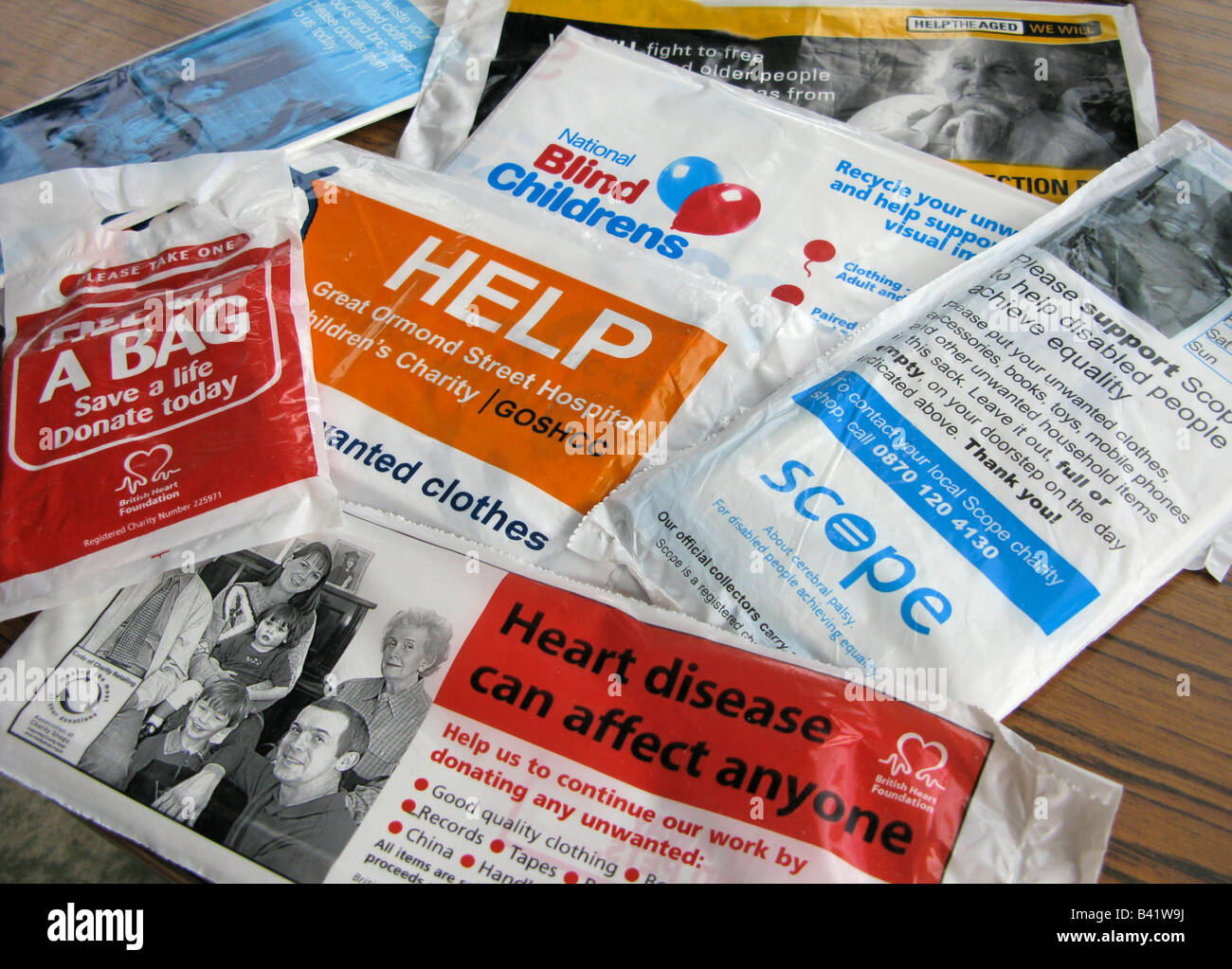 Charity shop bags hires stock photography and images Alamy