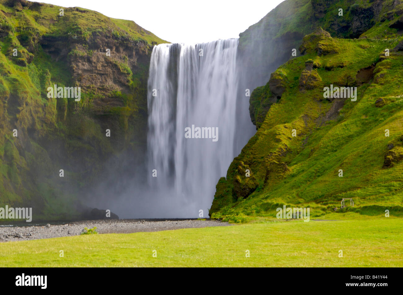 skogafoss-waterfall-iceland-stock-photo-alamy