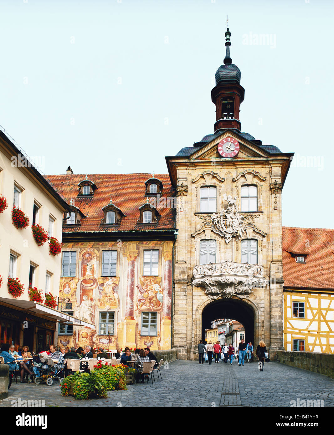 The Old Town Hall, Bamberg, Upper Franconia, Bavaria, Germany, Europe