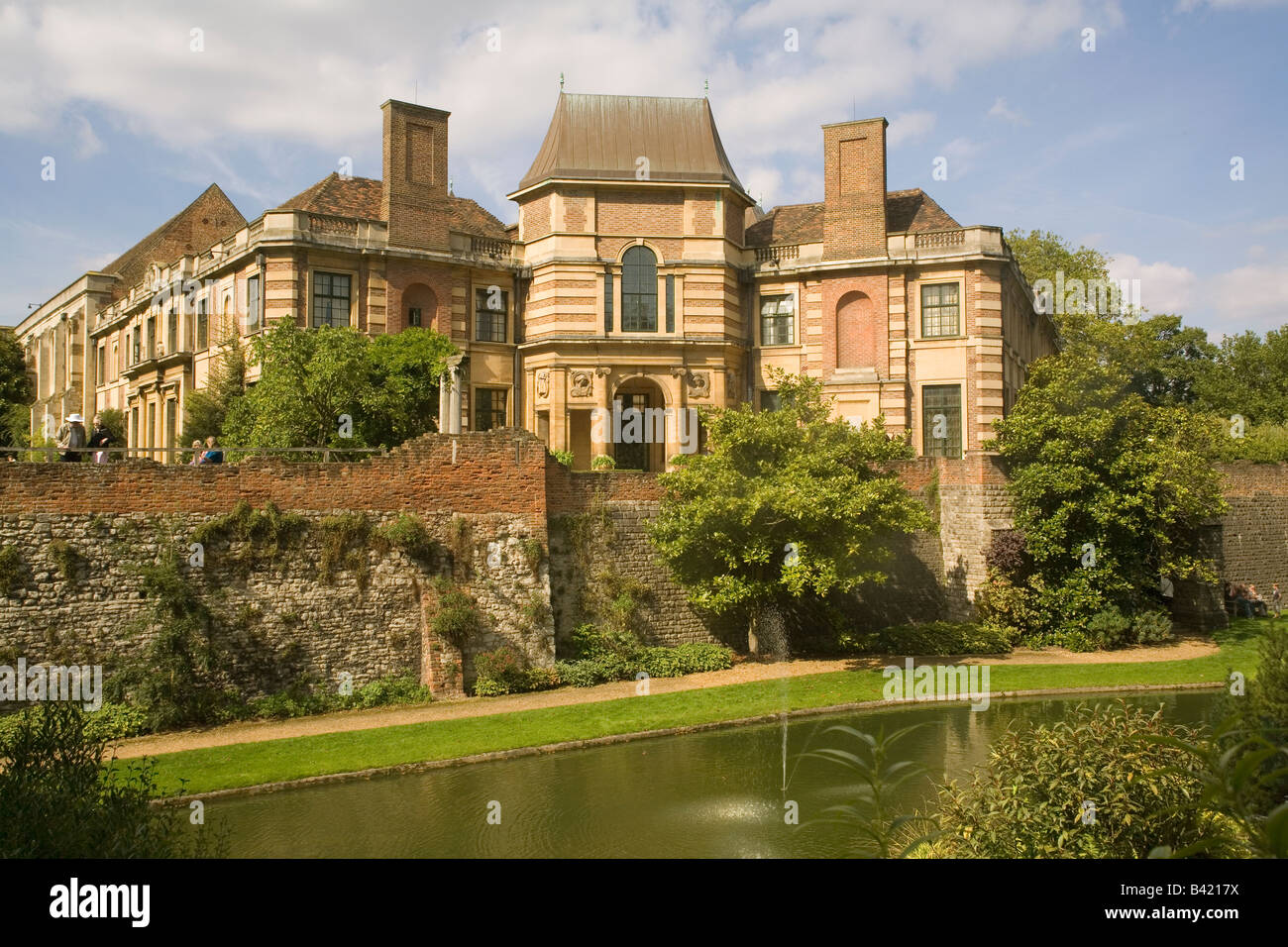 England London Eltham palace & Moat Stock Photo