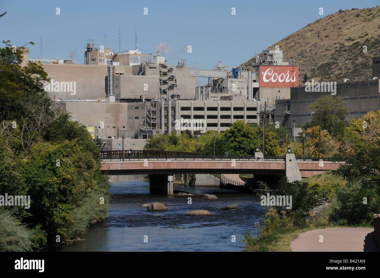 Coors Brewery, Golden Colorado Stock Photo Alamy