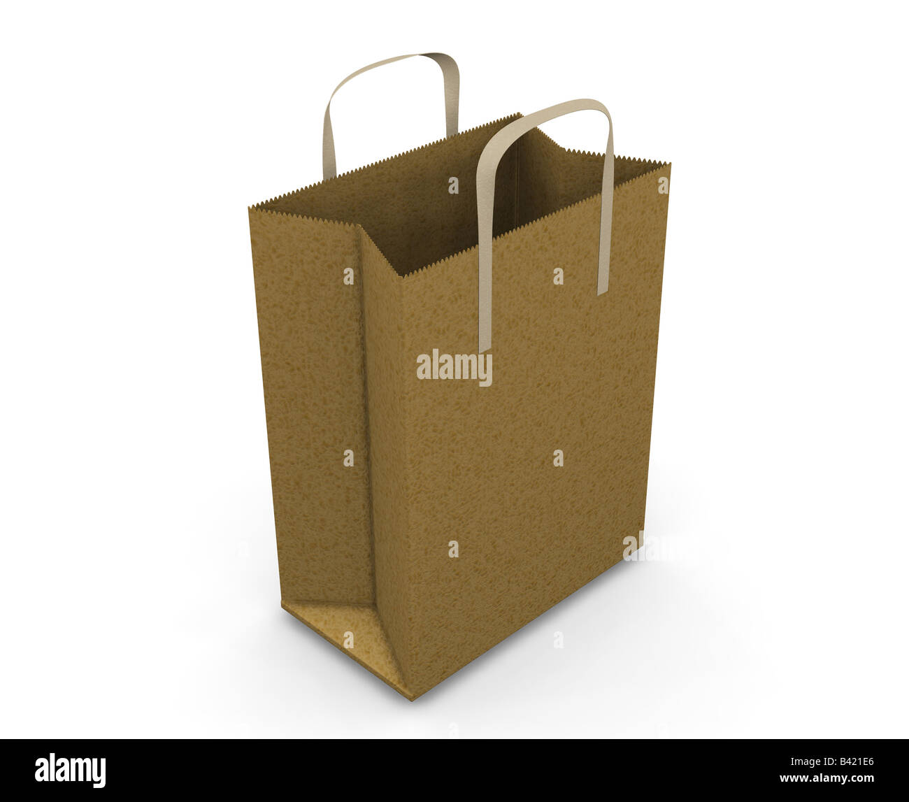 3D render of a shopping bag Stock Photo - Alamy
