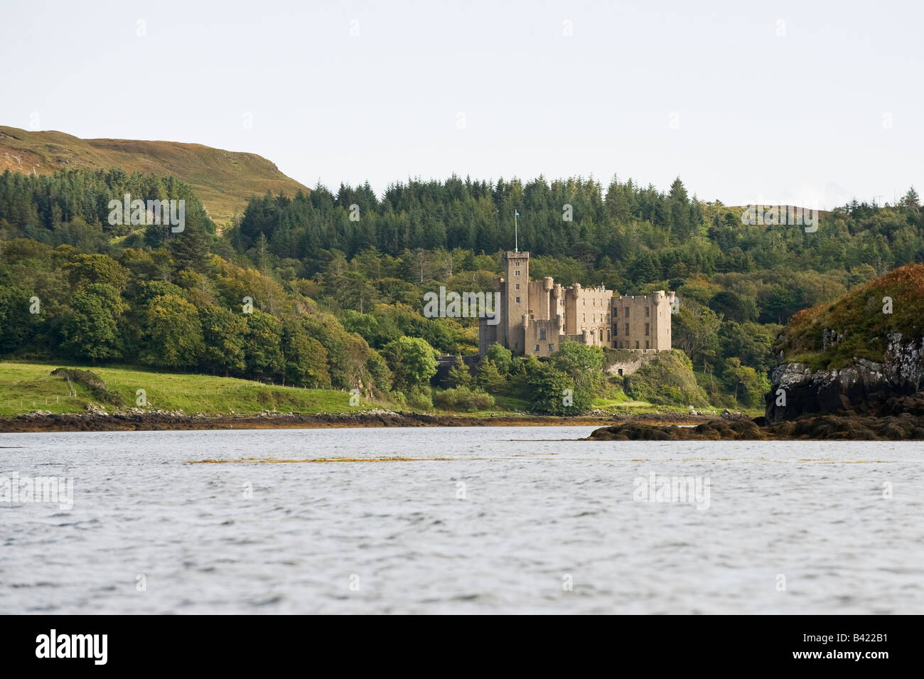 Dunvegan Castle, Skye, Scotland, Stock Photo