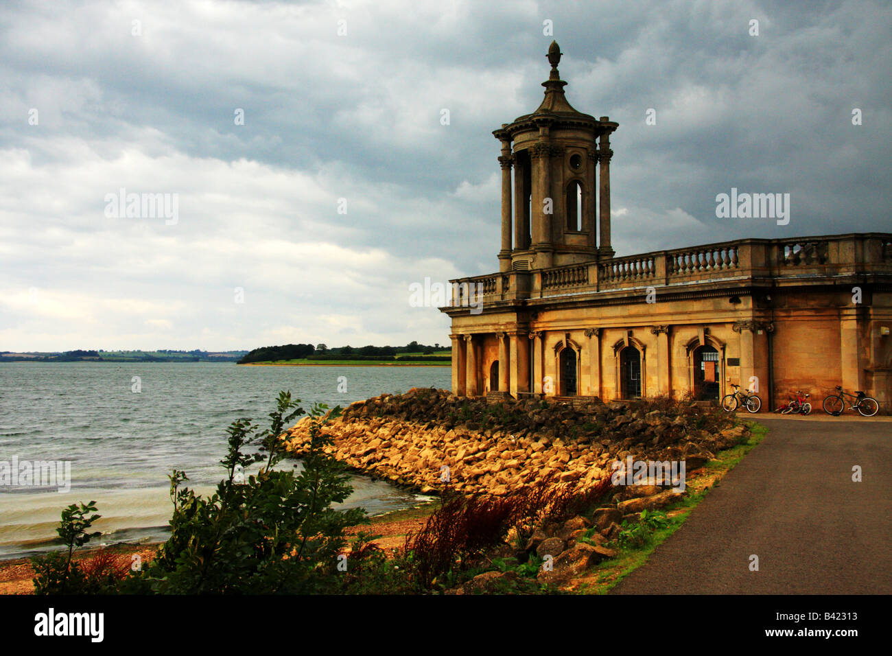Rutland Water Museum on Rutland Water,Leicestershire Stock Photo Alamy