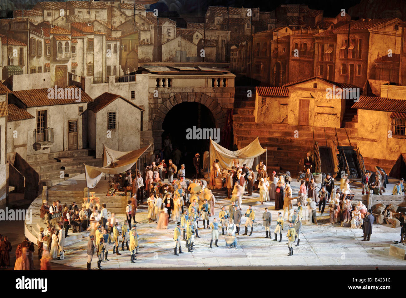 Carmen By Bizet, Performance At Arena, Verona, Italy Stock Photo - Alamy