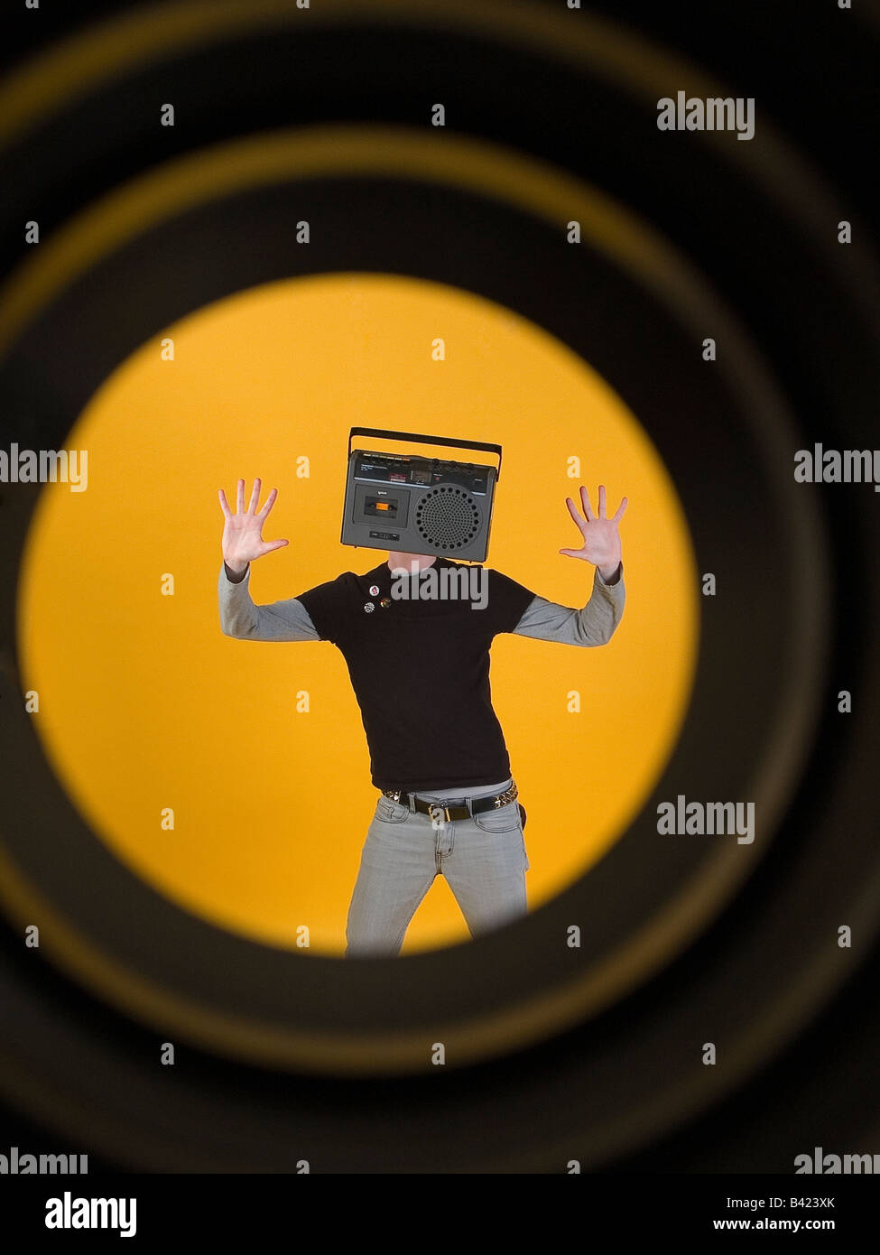 Radio Ga Ga Stock Photo