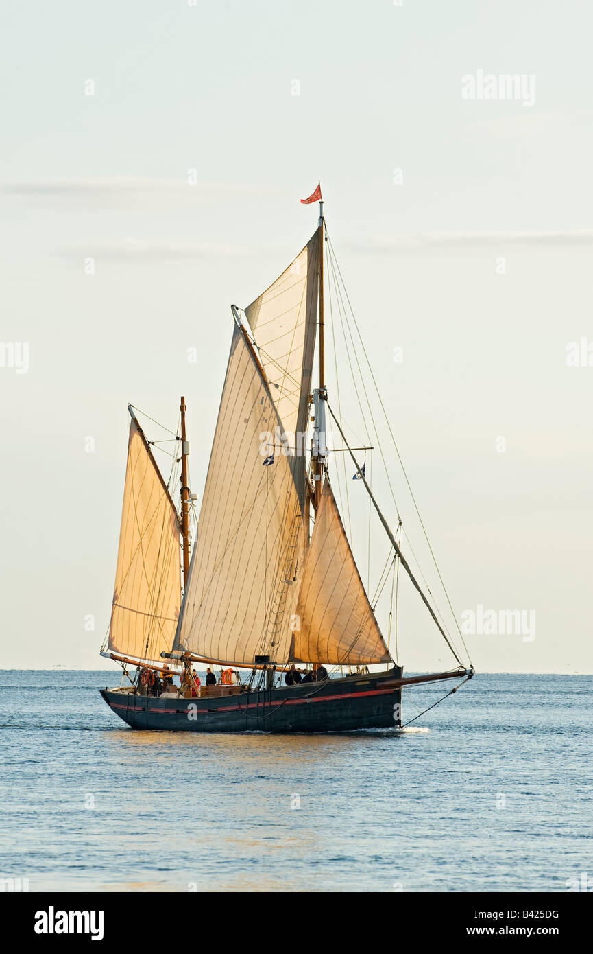 Old sailing ketch hi res stock photography and images Alamy