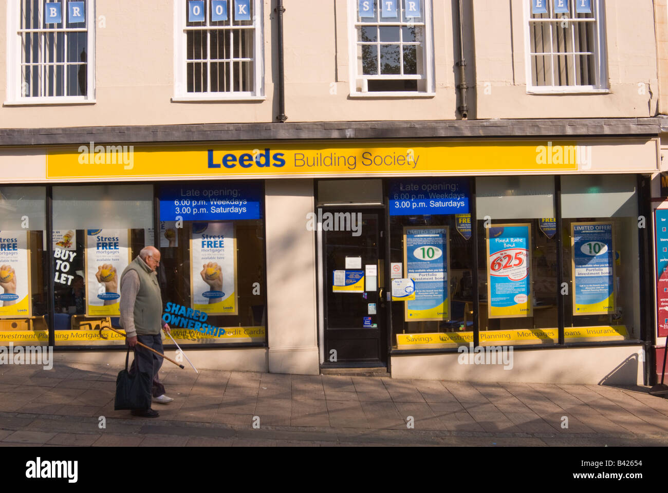 Leeds Building Society in Norwich,Norfolk,Uk Stock Photo Alamy
