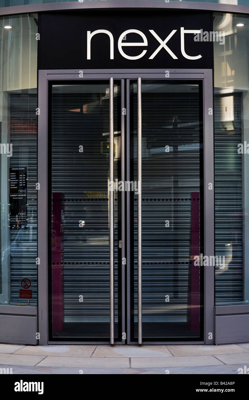 Next clothes store Stock Photo Alamy