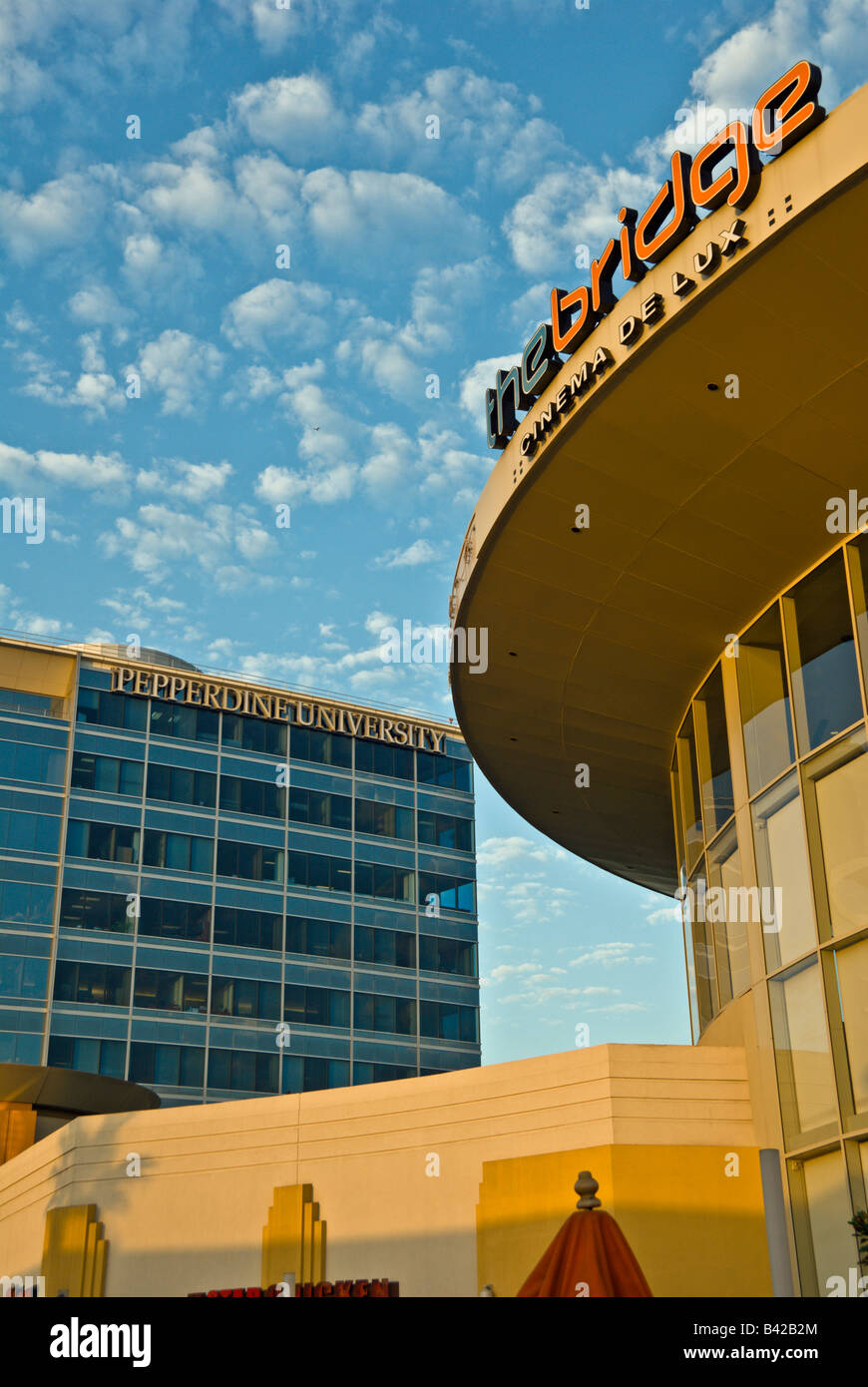 Howard hughes center los angeles california hires stock photography