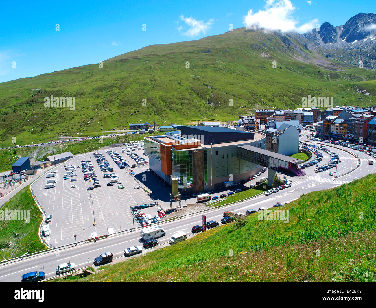 Pas de la Casa, Andorra Stock Photo Alamy