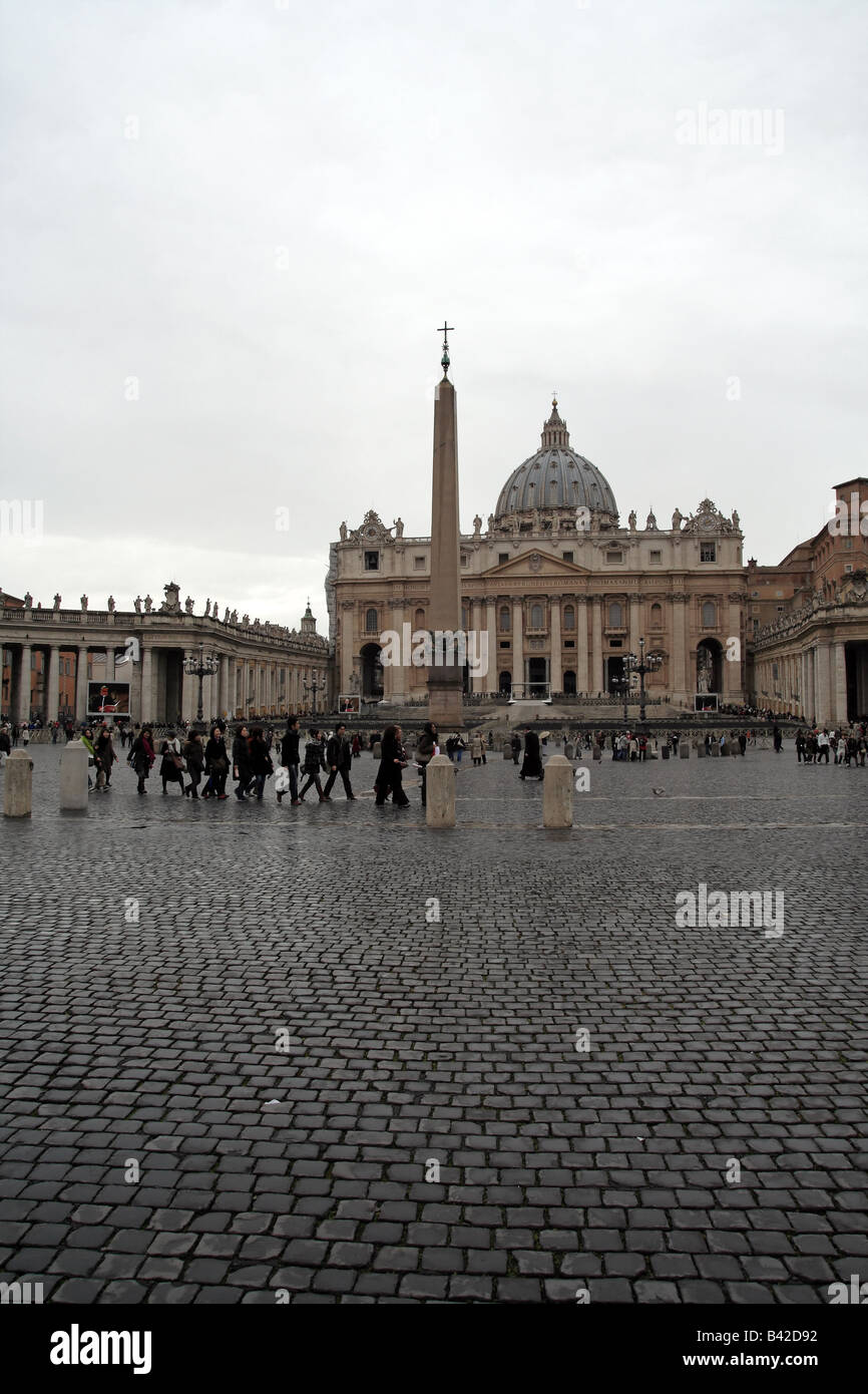 piazza san pietro Stock Photo