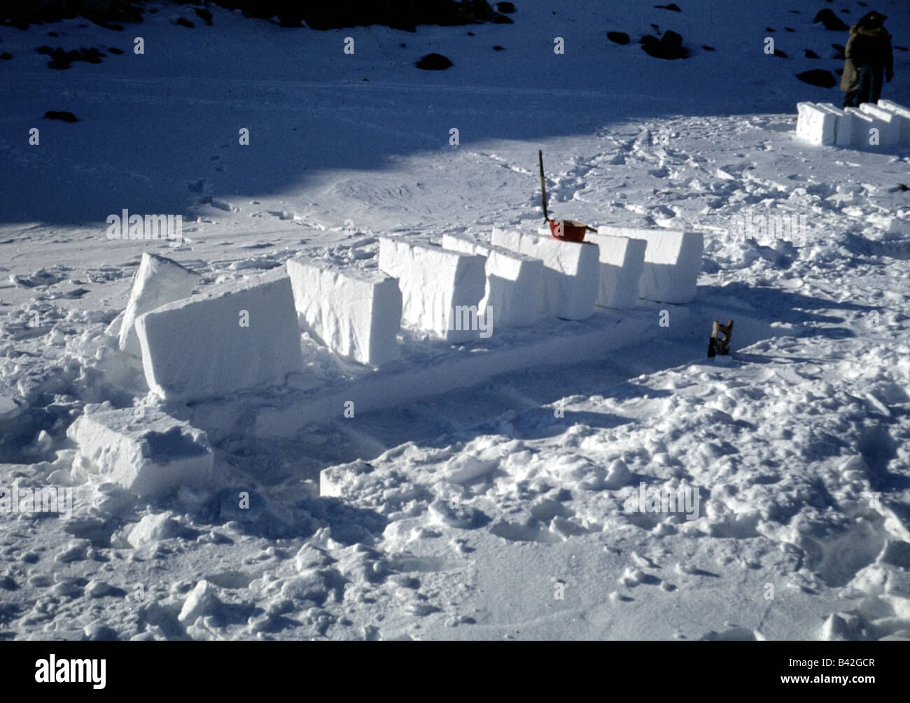 geography / travel, North Pole, Fjord Grise, igloo, 1971, fiord, fiord