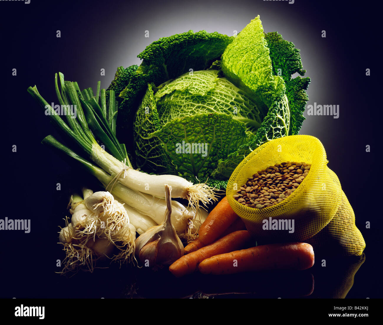selection of raw vegetables Stock Photo - Alamy