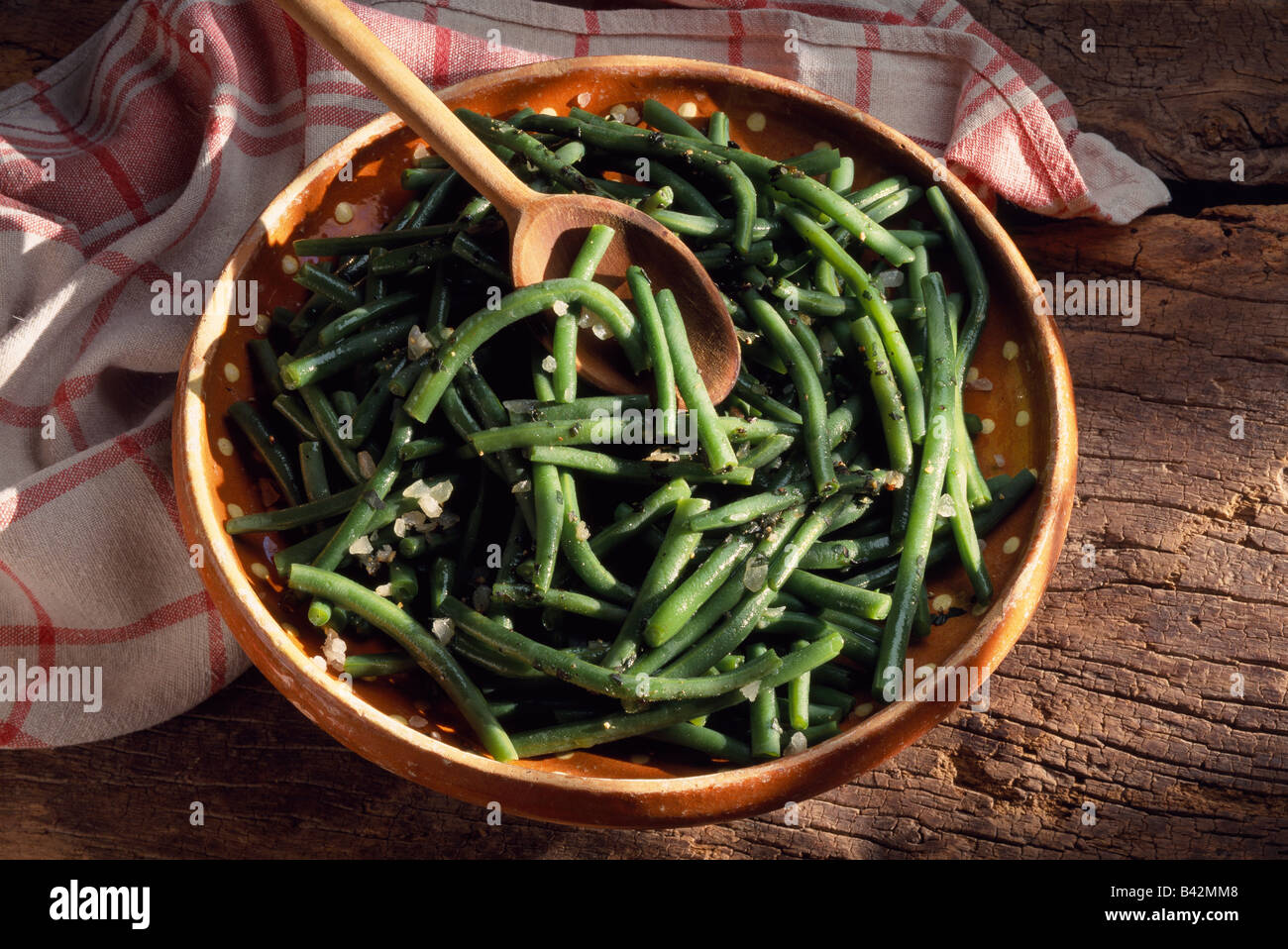 Extra fine green beans Stock Photo Alamy
