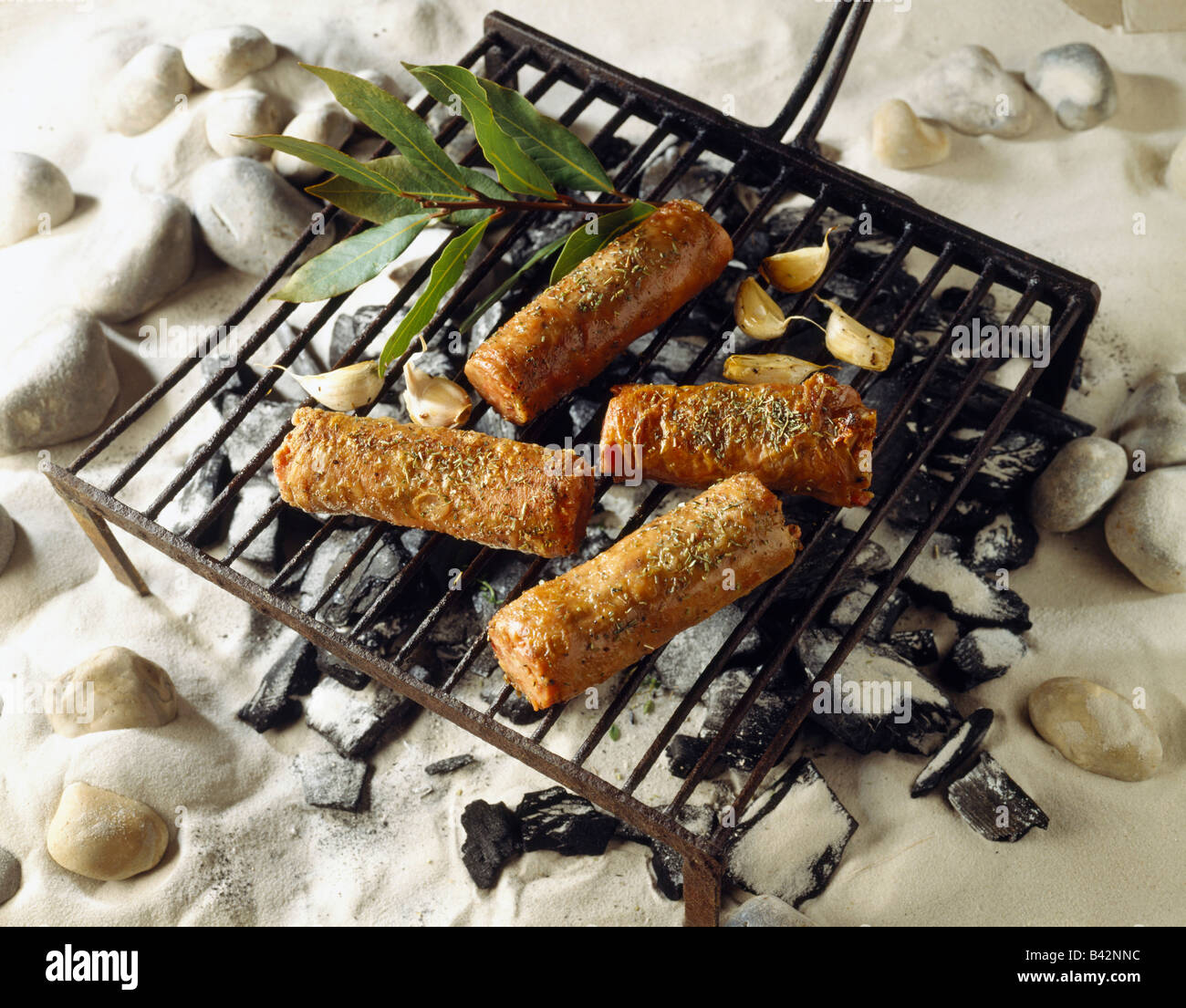 Andouillette on the barbecue