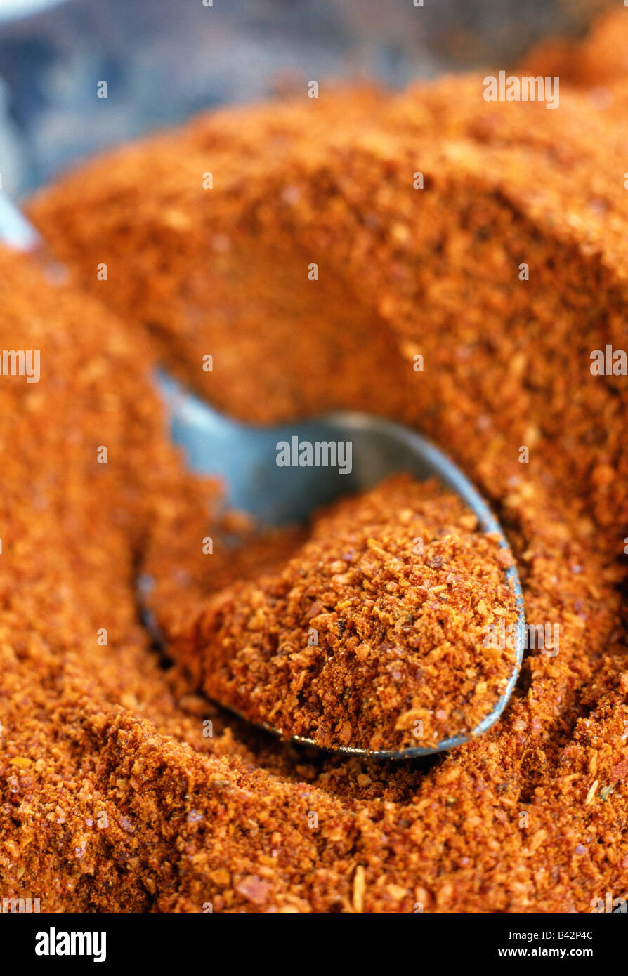 Ground hot red pepper from Espelette Stock Photo Alamy