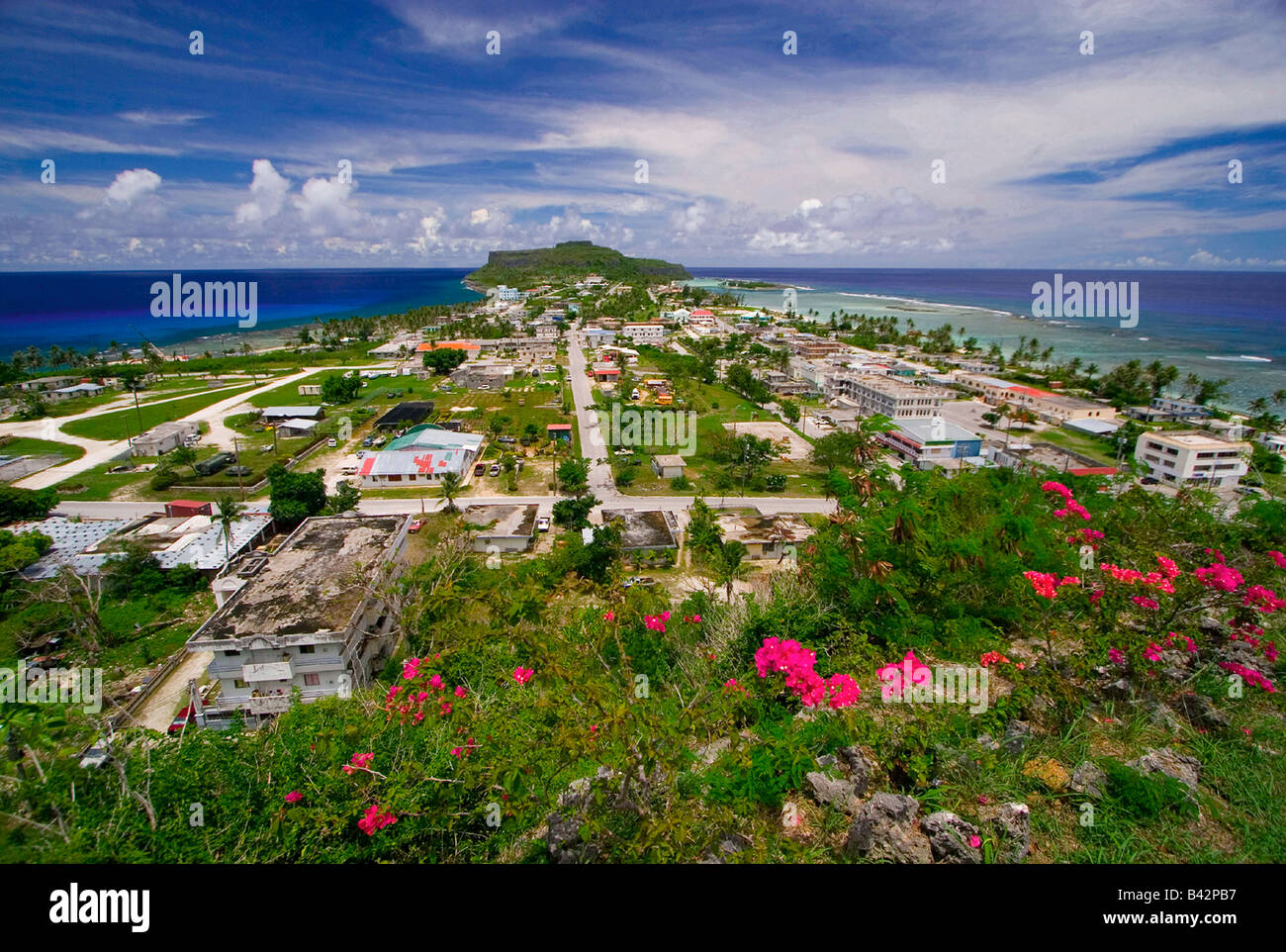 Village Songsong on Rota Pacific Ocean Rota Northern Mariana Islands