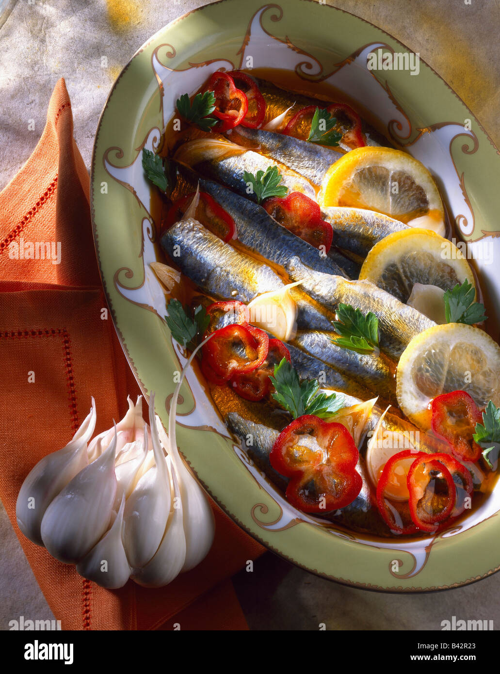 Escabeche of sardines hires stock photography and images Alamy