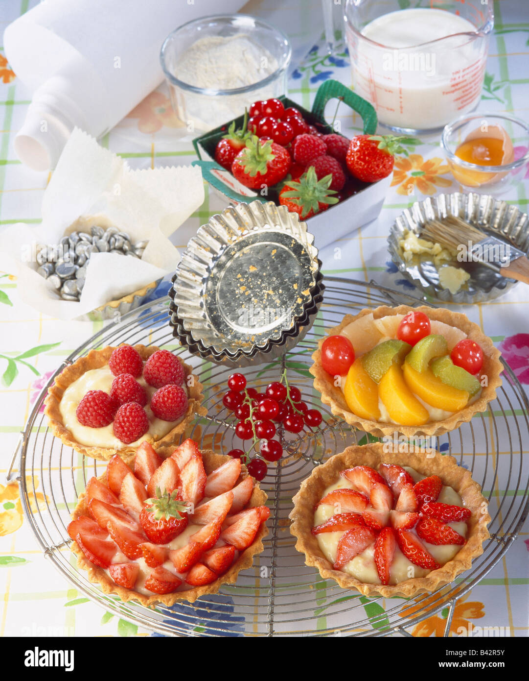 Fruit tartlets hi-res stock photography and images - Alamy