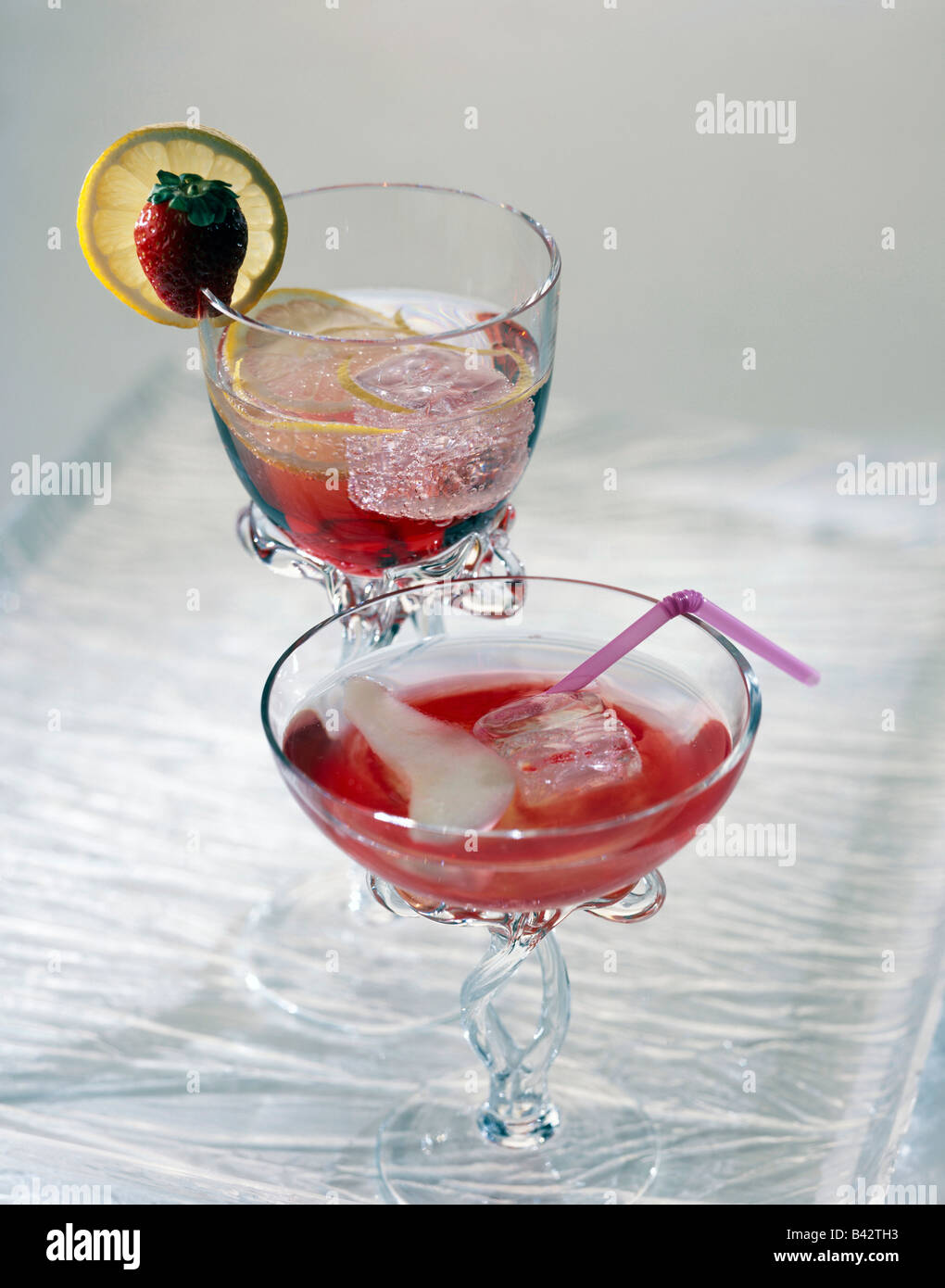 Hedy and ciaociao alcoholfree cocktails Stock Photo Alamy