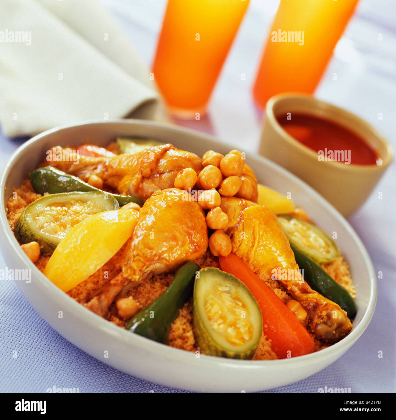 Harissa chicken couscous hires stock photography and images Alamy