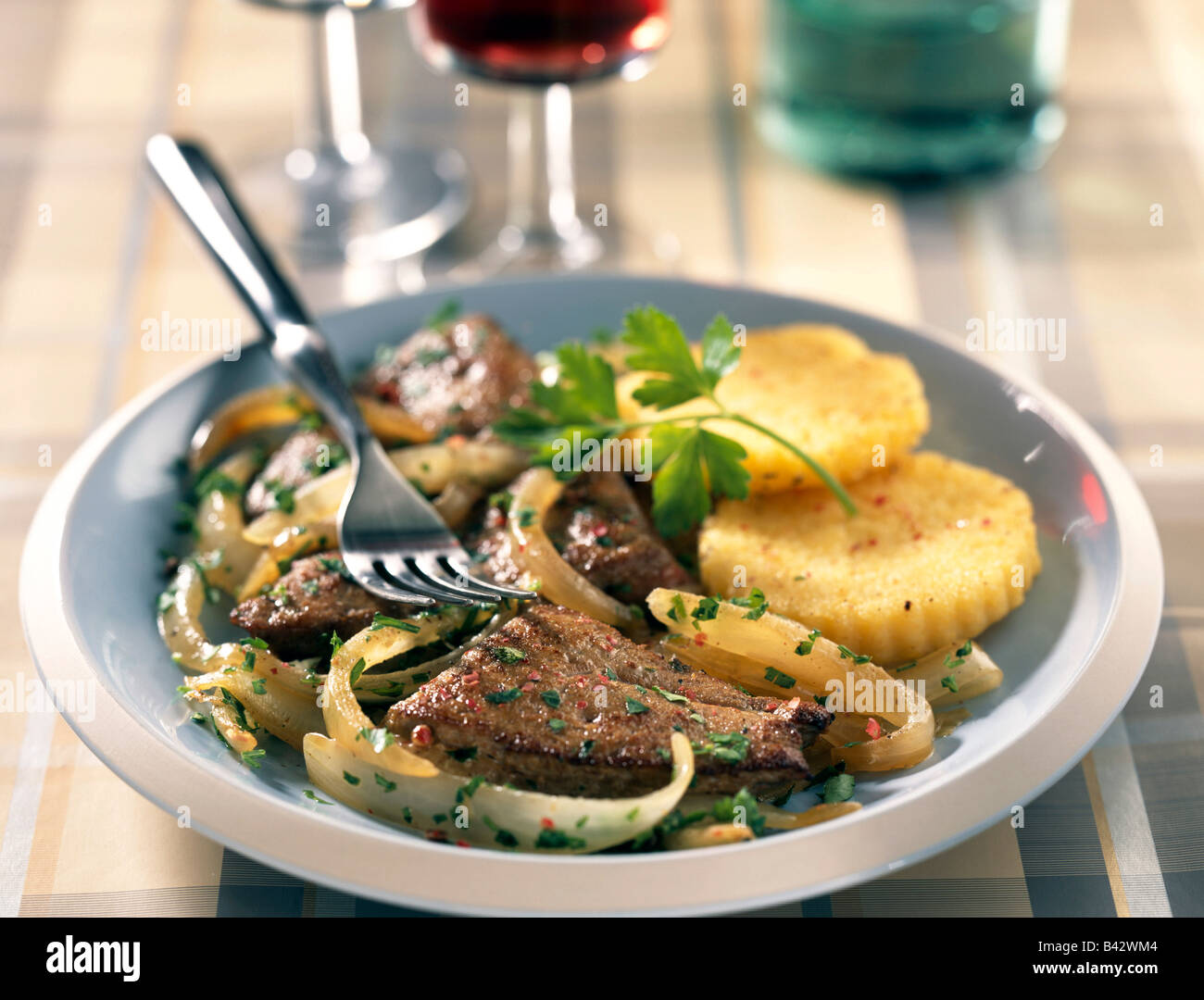 veal liver Stock Photo Alamy