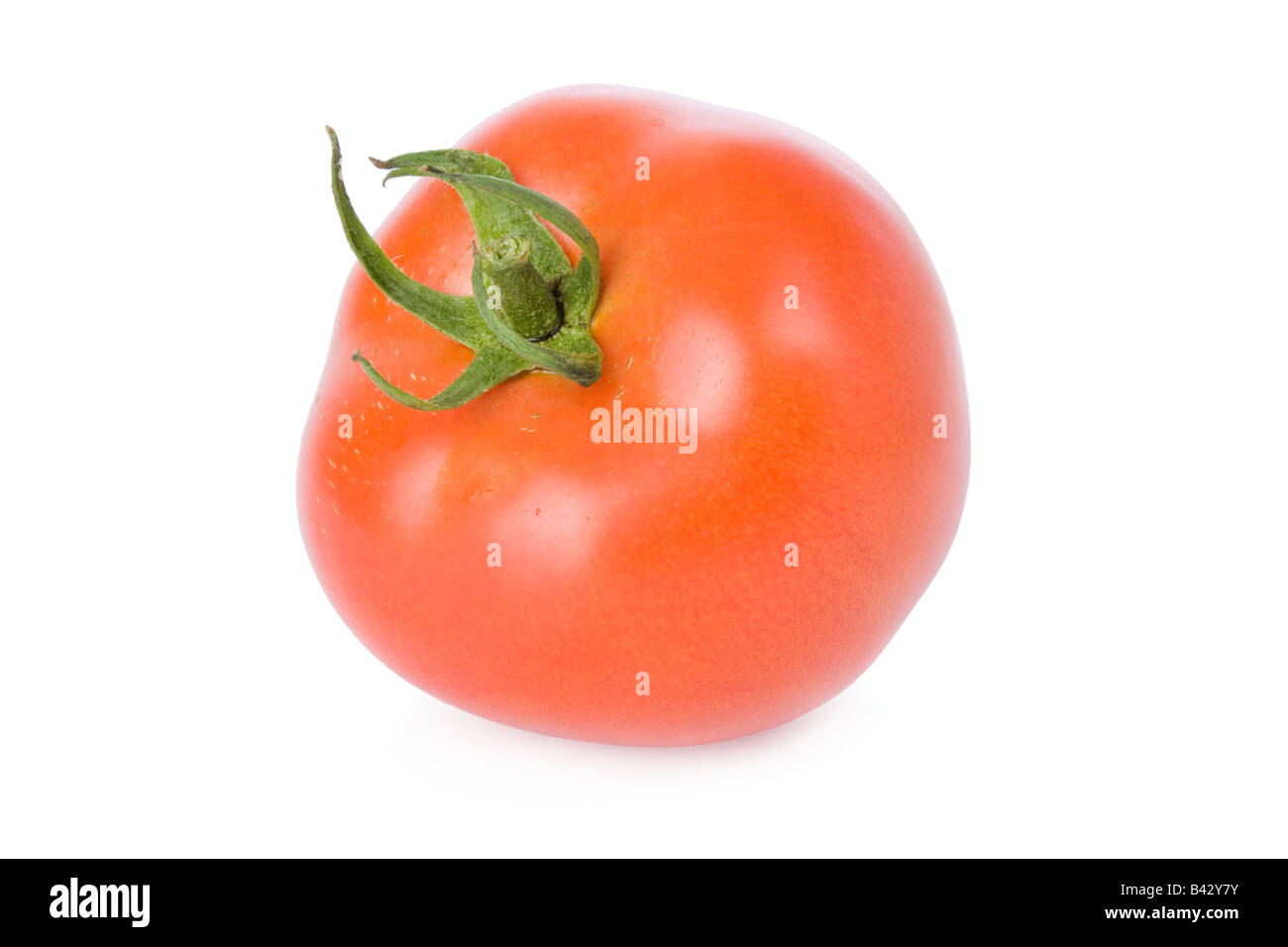 Ripe tomatoes isolated on a white background Stock Photo - Alamy