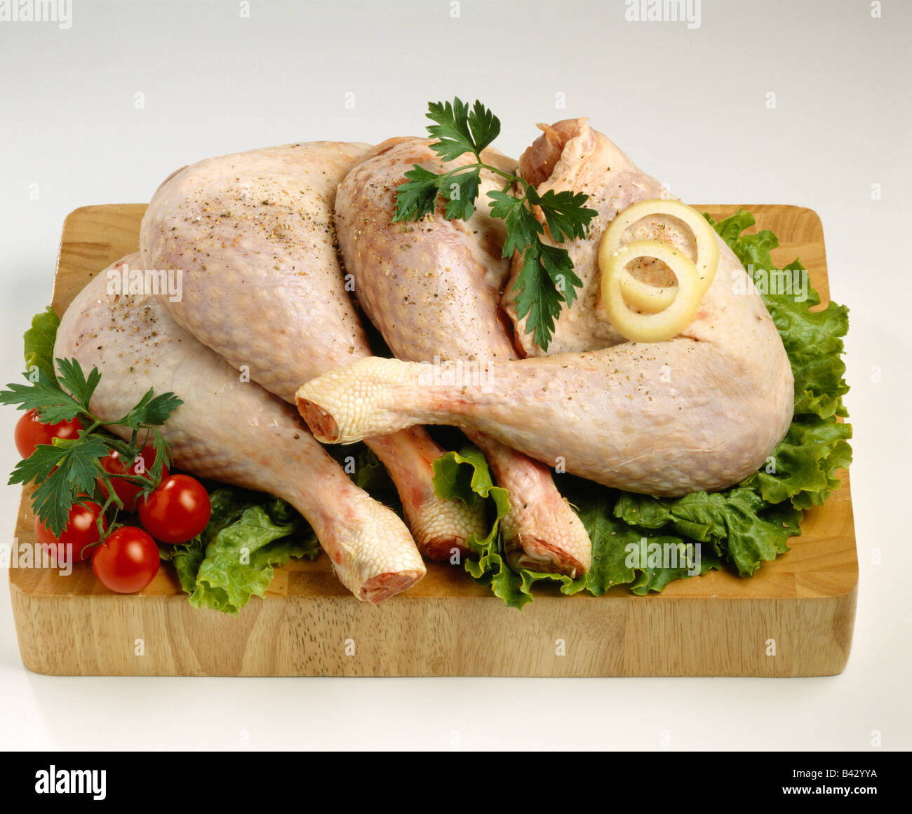 raw-turkey-leg-s-stock-photo-alamy