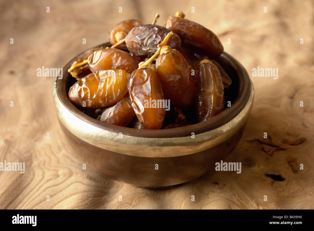 Bowl of dates Stock Photo Alamy