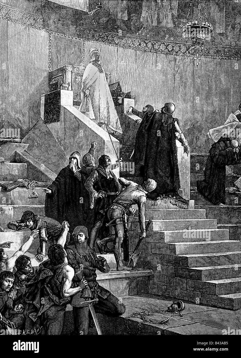 Boniface VIII (Benedetto Geatani), circa 1230 11.10.1303, Pope 24.12.