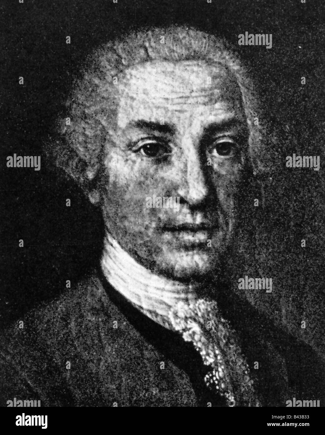 Durante, Francesco, 31.3.1684 - 30.9.1755, Italian composer, portrait, after contemporaneous image, Stock Photo