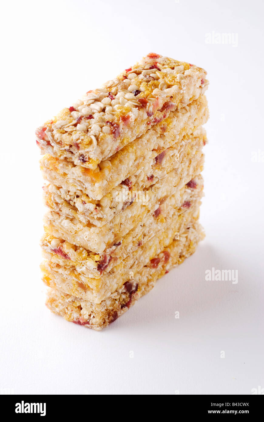 Cereal and fruit bars Stock Photo Alamy