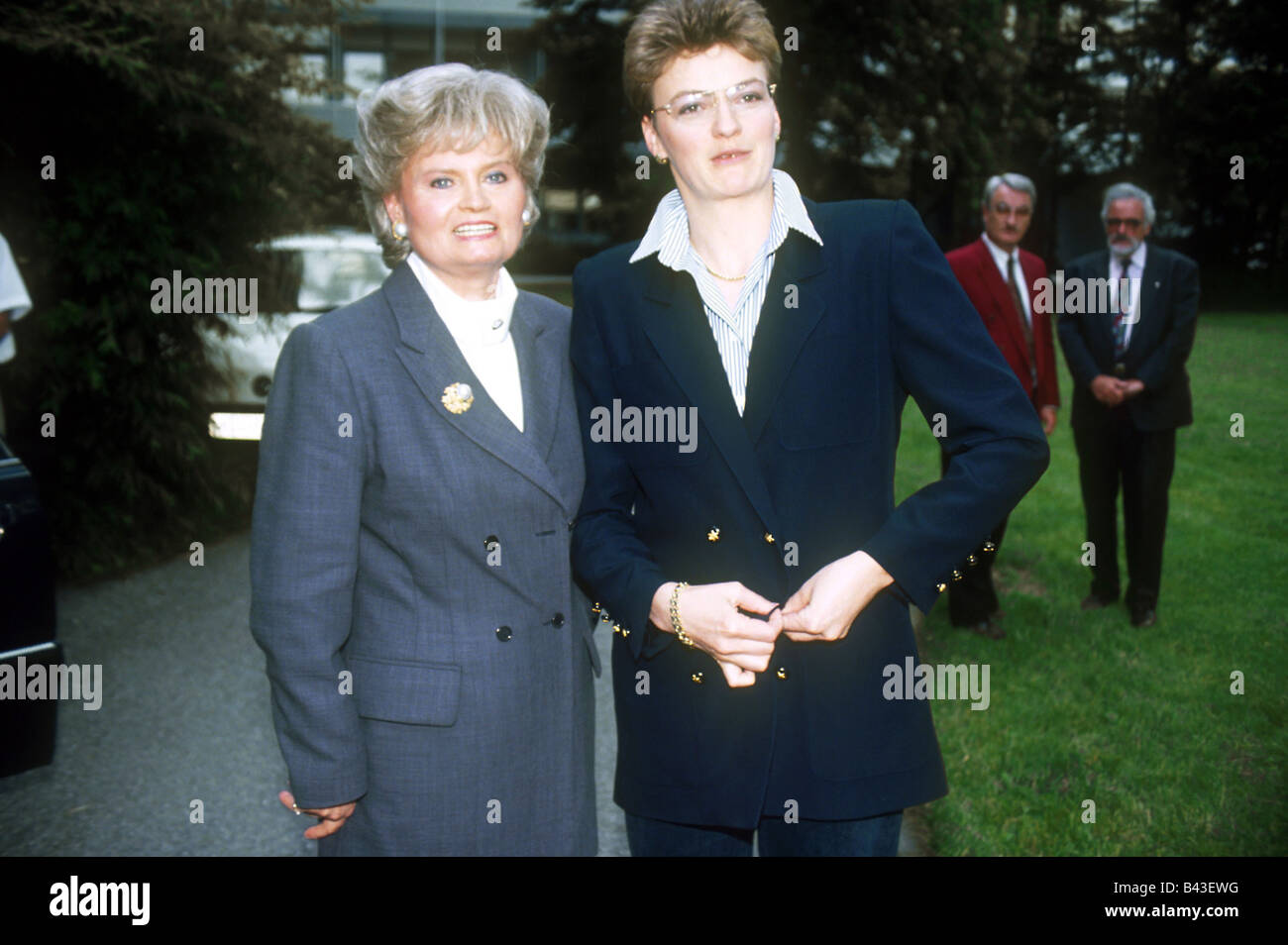 Kohl, Hannelore, 7.3.1933 - 5.7.2001, with Monika Hohlmeier, 1994, Stock Photo