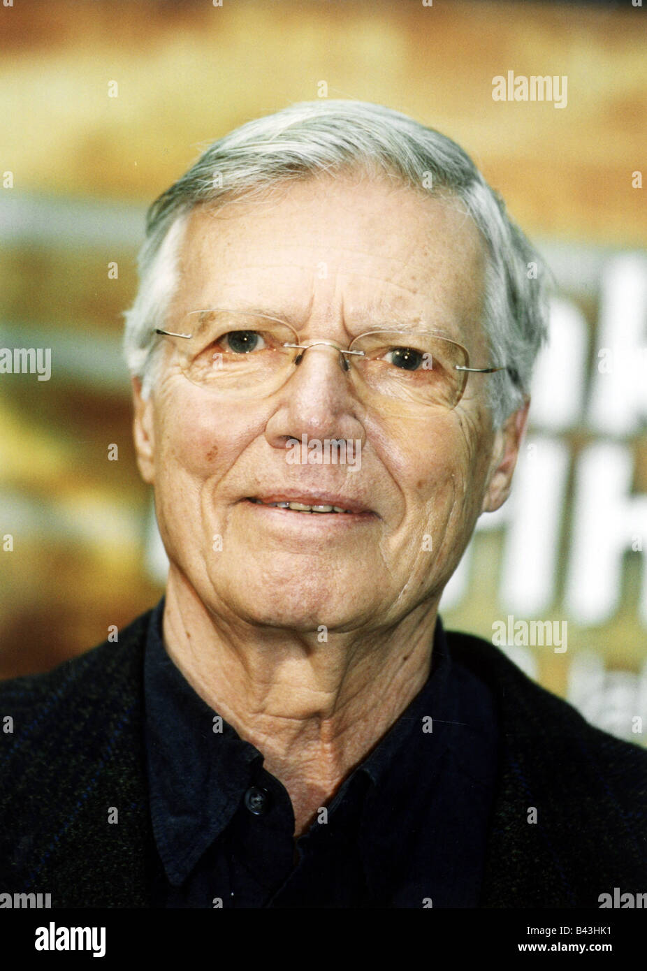 Boehm, Karlheinz, 16.3.1928 - 29.5.2014, Austrian actor, portrait, 4.2.2002, Stock Photo