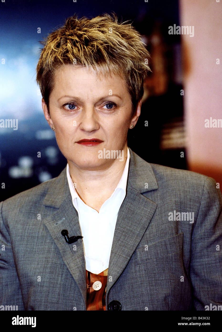 Kuenast, Renate, * 15.12.1955, German politician (Buendnis 90 / Die Gruenen), portrait, 2002, Stock Photo