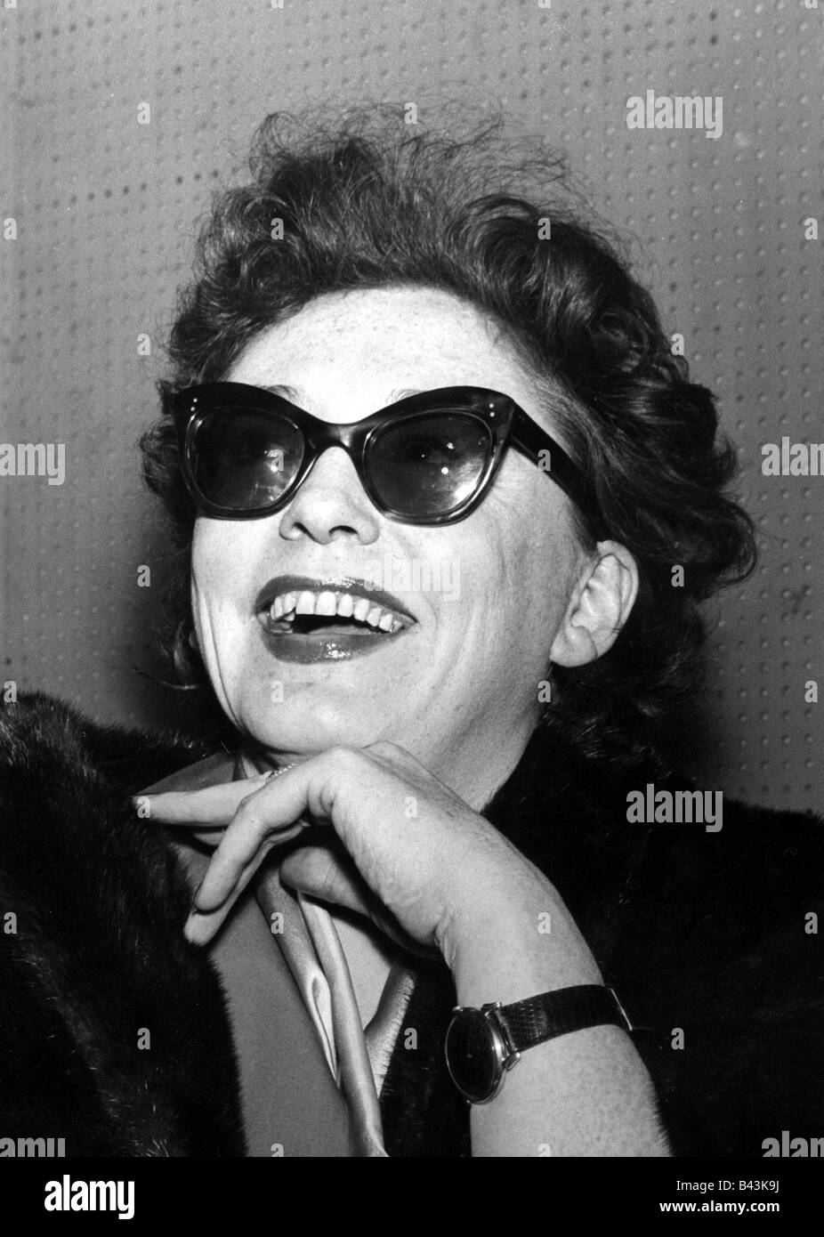 Leander, Zarah, 15.3.1907 - 23.6.1981, Swedish actress and singer, portrait, 1960s, Stock Photo