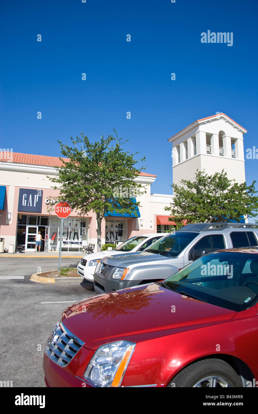 MALL IN LAKE BUENA VISTA ORLANDO FLORIDA Stock Photo