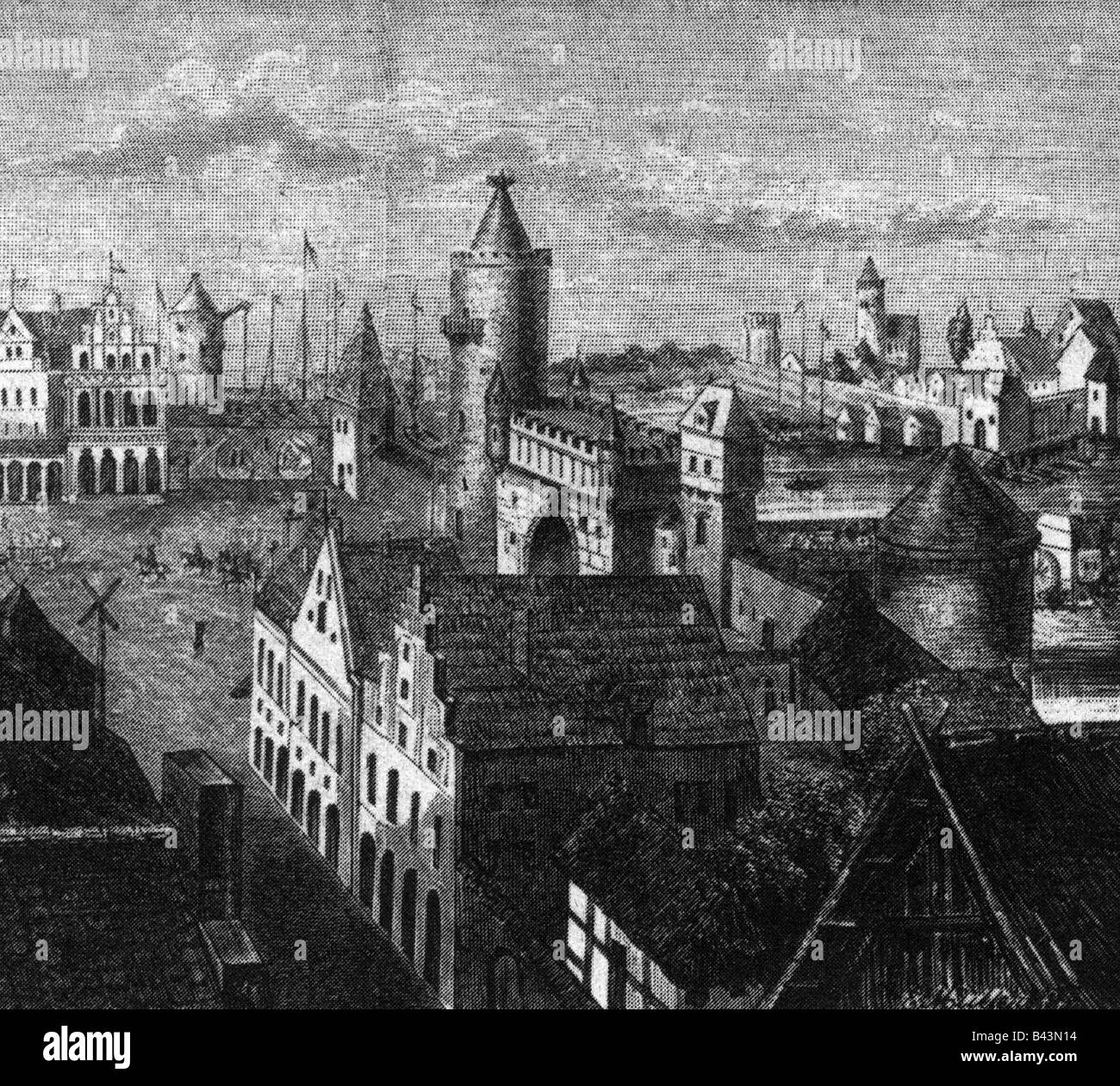 Medieval engraving europe hi-res stock photography and images - Alamy