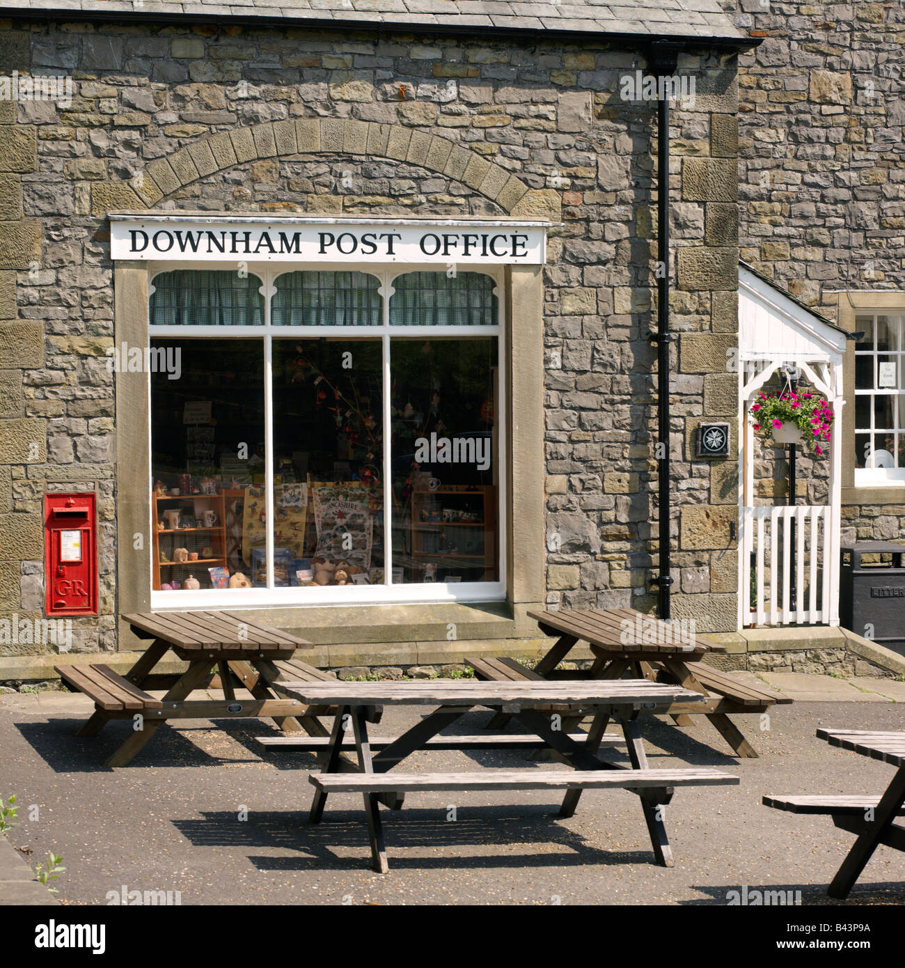 Post Office Downham Village Stock Photo Alamy