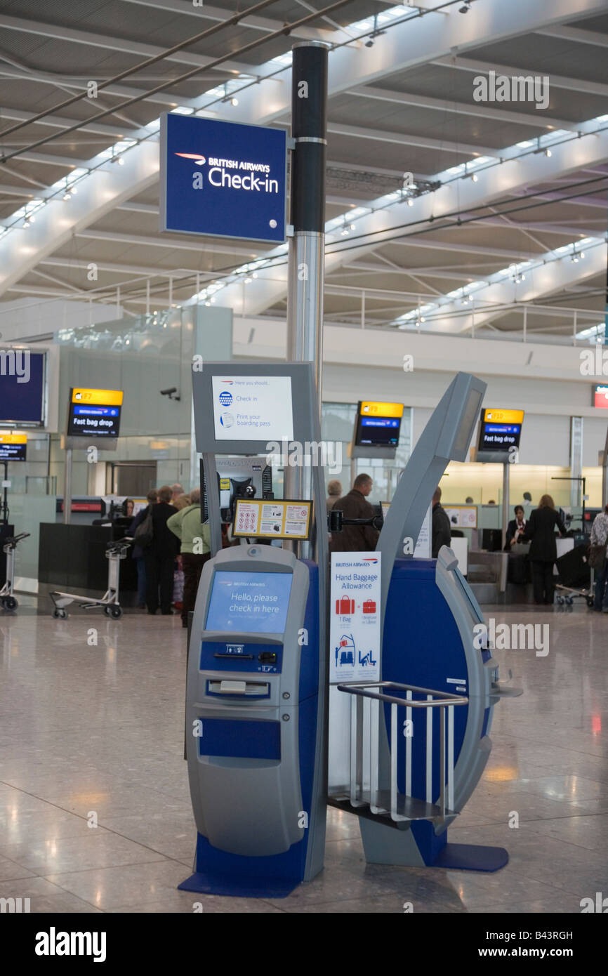 Heathrow London England UK Heathrow Airport international departures